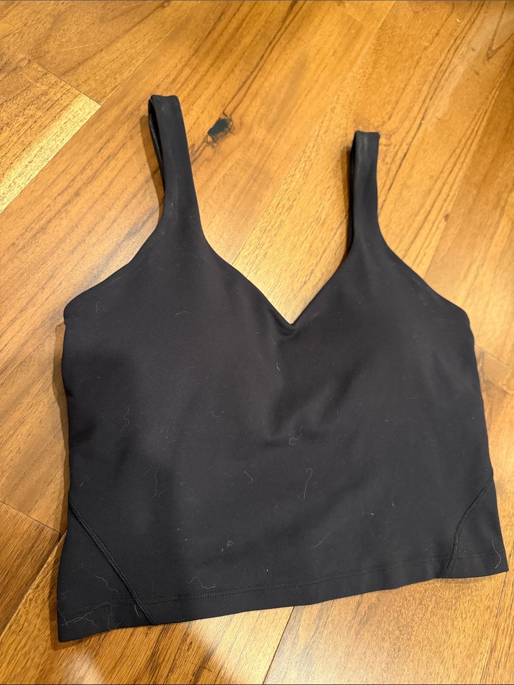 lululemon athletica black align tank